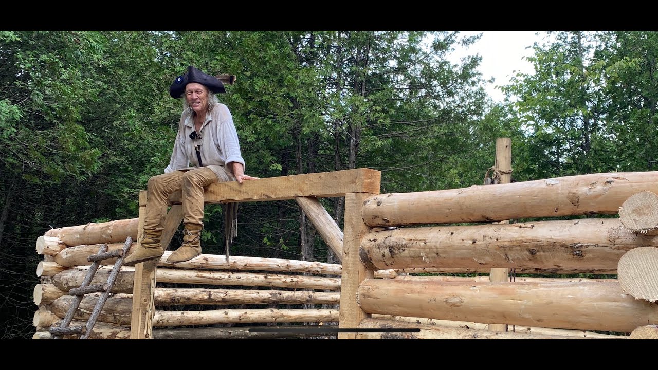 And, The Logs Are Up!  19'th Century Blacksmith Shop Build | PIONEER | LOG CABIN | SELF SUFFICIENCY