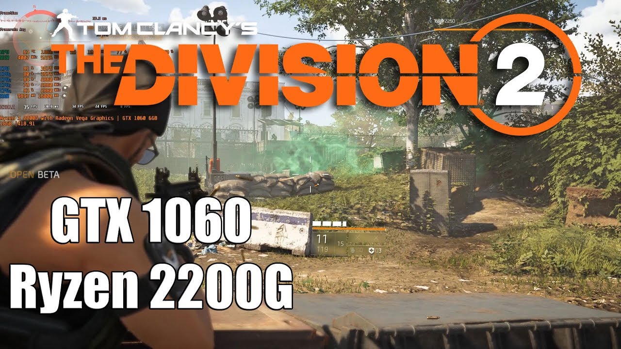 The Division 2 On GTX 1060: Please Don't Try This At Home - DX12