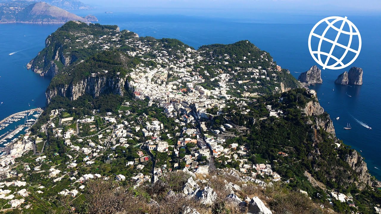 Island of Capri, Italy  [Amazing Places 4K]