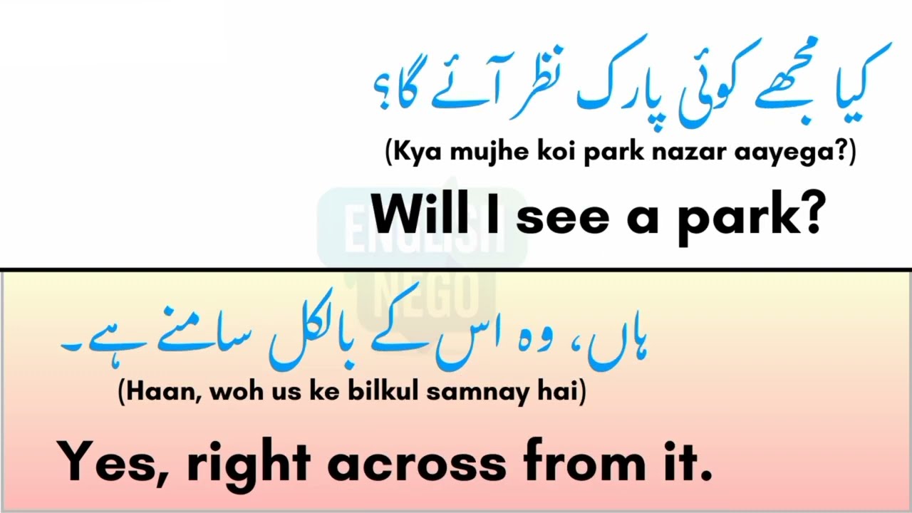 Real life conversation|Street Conversation Practice|Asking for directions|@EnglishNego 