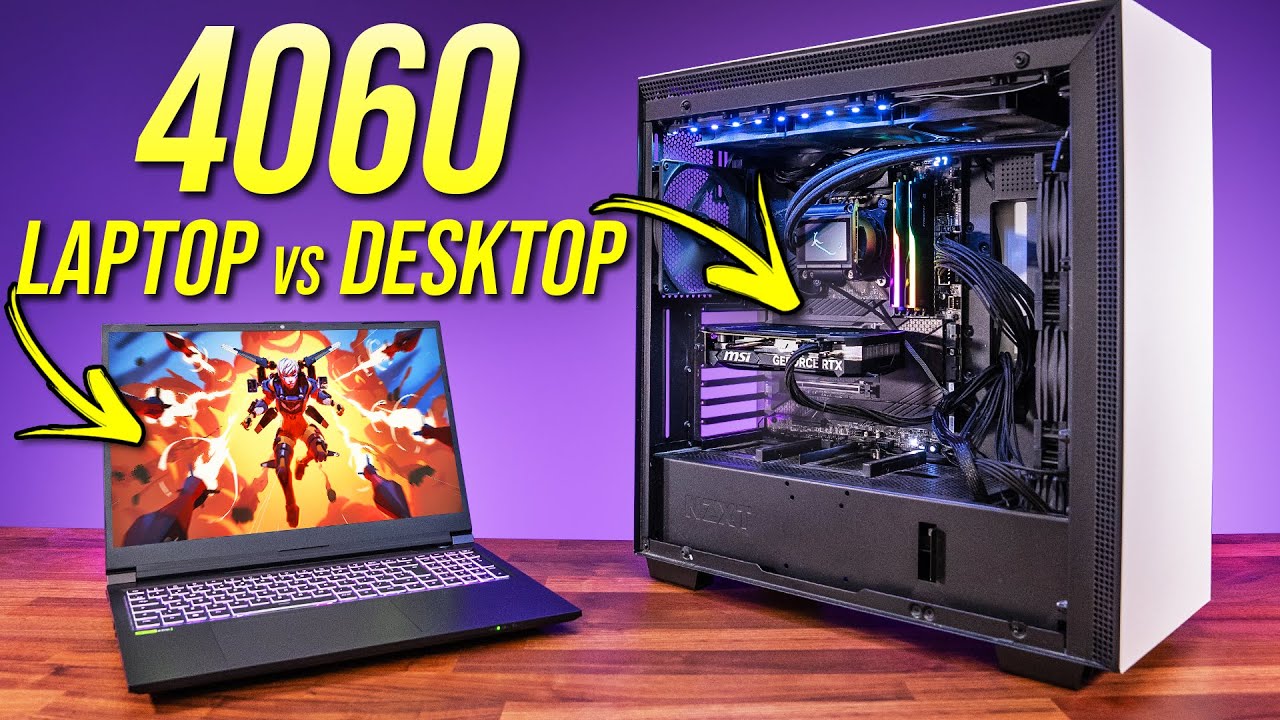 Laptop vs Desktop (RTX 4060) - MUCH Closer Than You Think!
