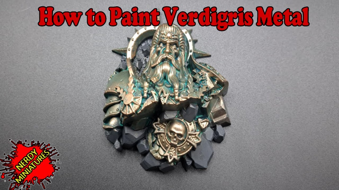 How to Paint Verdigris Metal in Just 4 Easy Steps!
