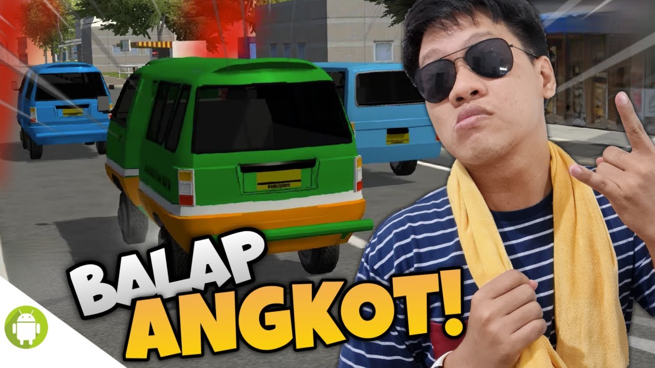 JANGAN MAU DISALIP DEMI SESUAP NASI UNTUK ANAK ISTRI!! Angkot Street Racing [INDO] ~Balapan Angkot!!
