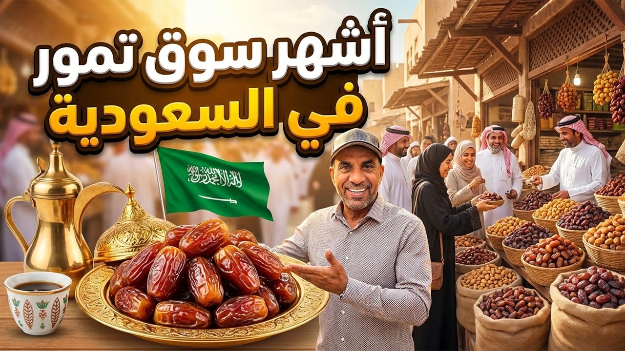 سوق التمور في الأحساء … تجربة مذهلة وأسعار تفاجئ الزوّار!