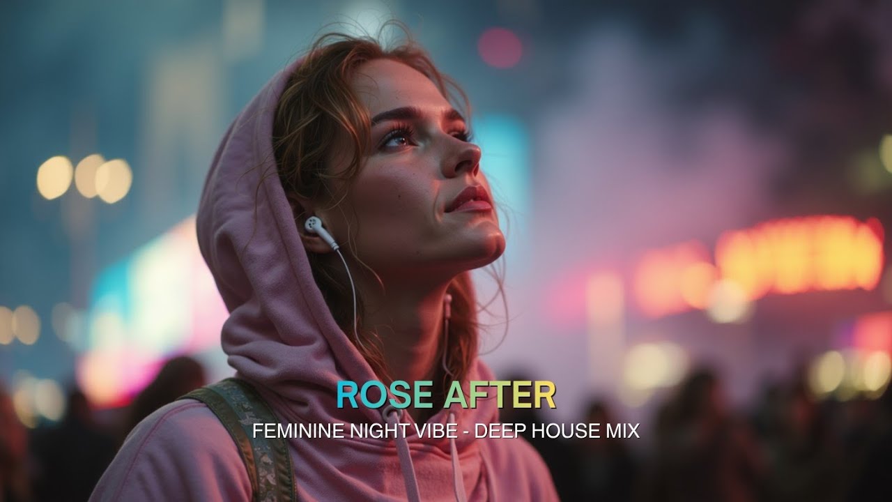 Роза После Часов ~ Женский Ночной Вайб - Deep House Микс, Городская Эстетика и Соул Биты