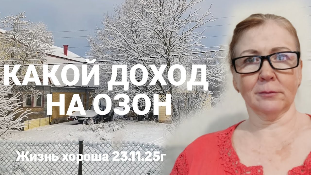 НЕ ХОЧУ РАБОТАТЬ НА ОЗОН _ ЖИЗНЬ В ДЕРЕВНЕ _ ЖИЗНЬ ХОРОША 23.11.25г