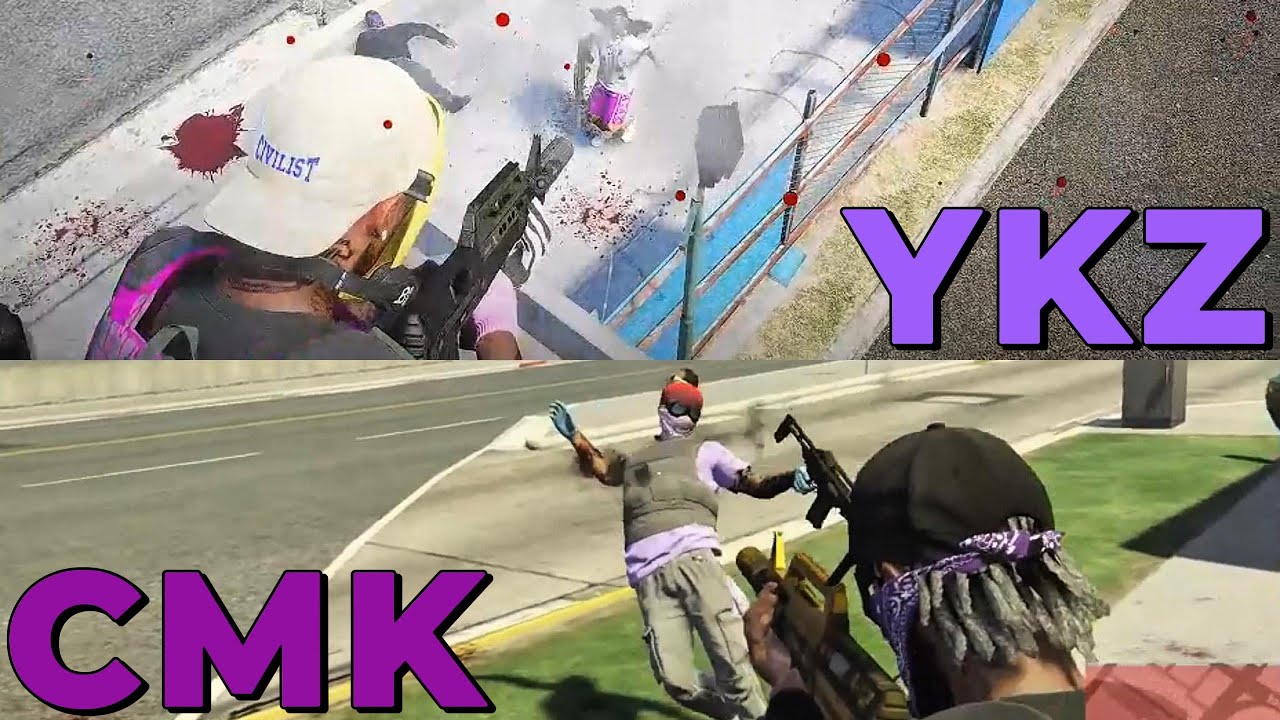 TIROTEO YAKUZA vs CMK | ARM4S LARGAS | DOVUX LIFE GTARP