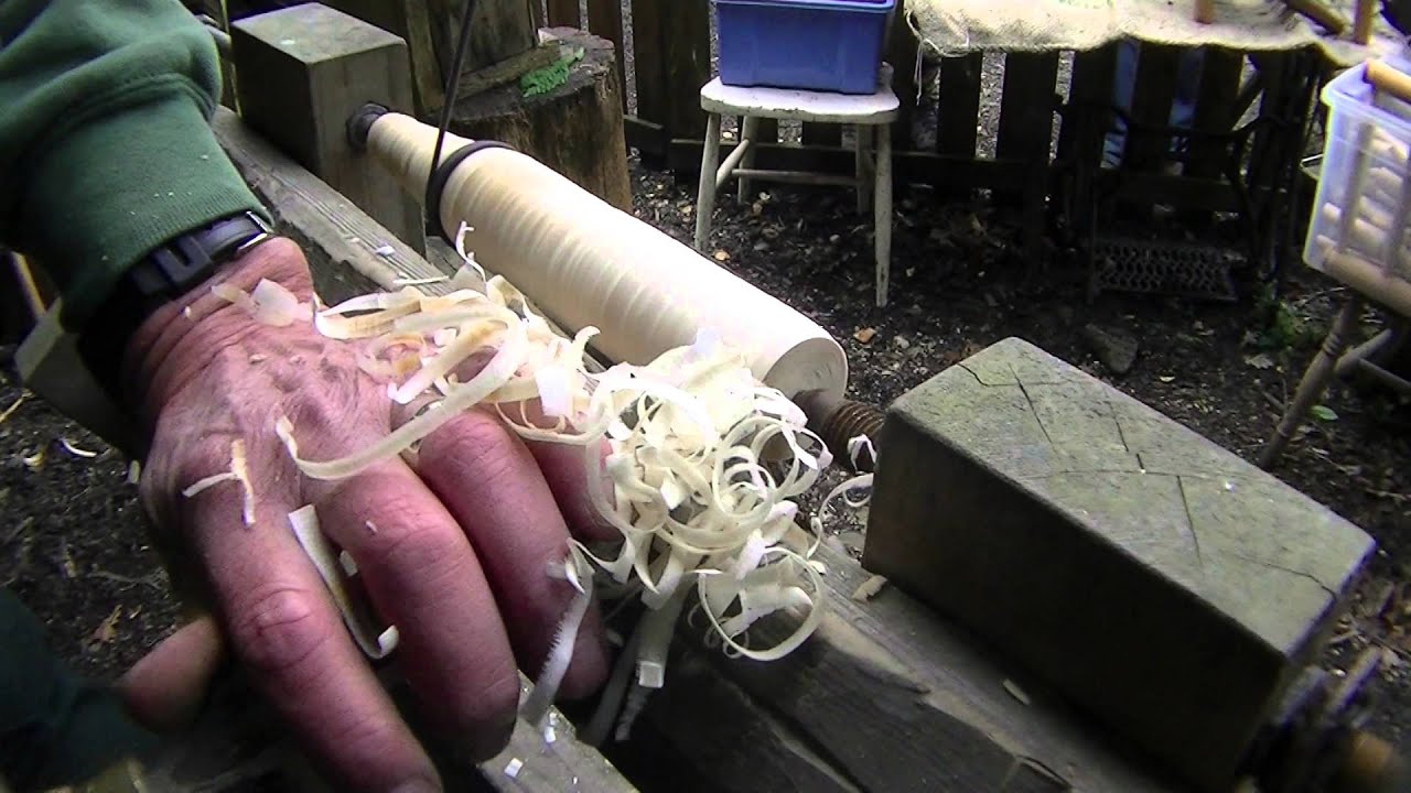 Wood Bodging, Pole Lathe