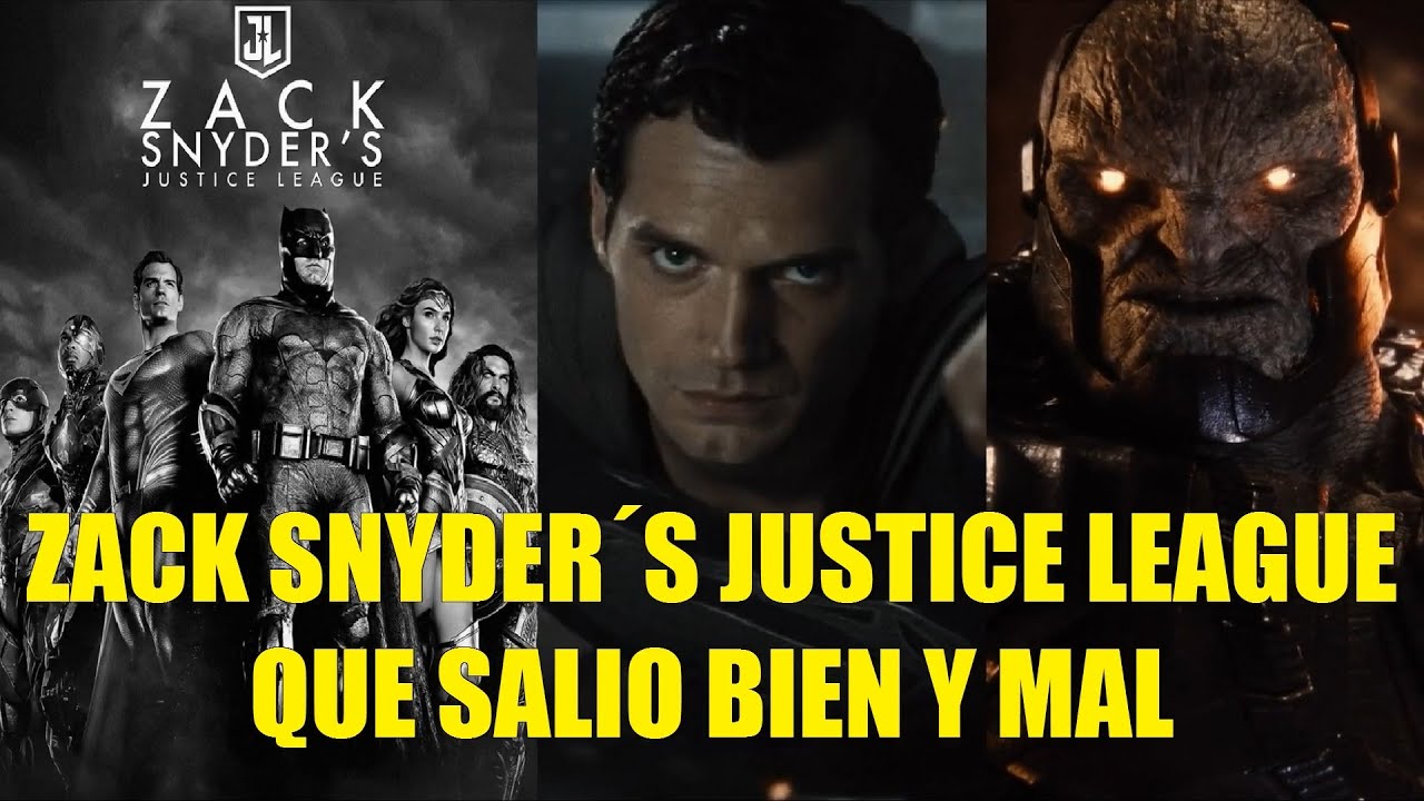 ZACK SNYDER´S JUSTICE LEAGUE QUE SALIO BIEN Y MAL RESEÑA RESUMEN (SNYDER CUT)