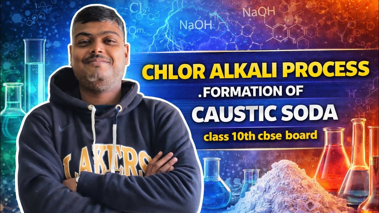 CHLOR-ALKALI PROCESS ll FORMATION OF CAUSTIC SODA ll FORMATION OF SODIUM HYDROXIDE ll