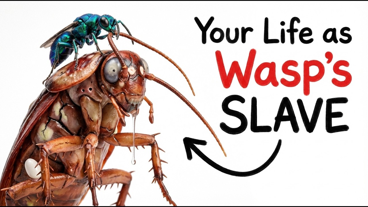 Your Life as a Jewel Wasp's Cockroach