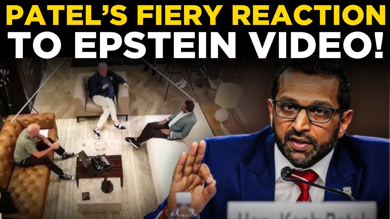 LIVE: Kash Patel&rsquo;s Epstein Video Shocks Hearing, Sparks Outburst in Congress | US NEWS | World News