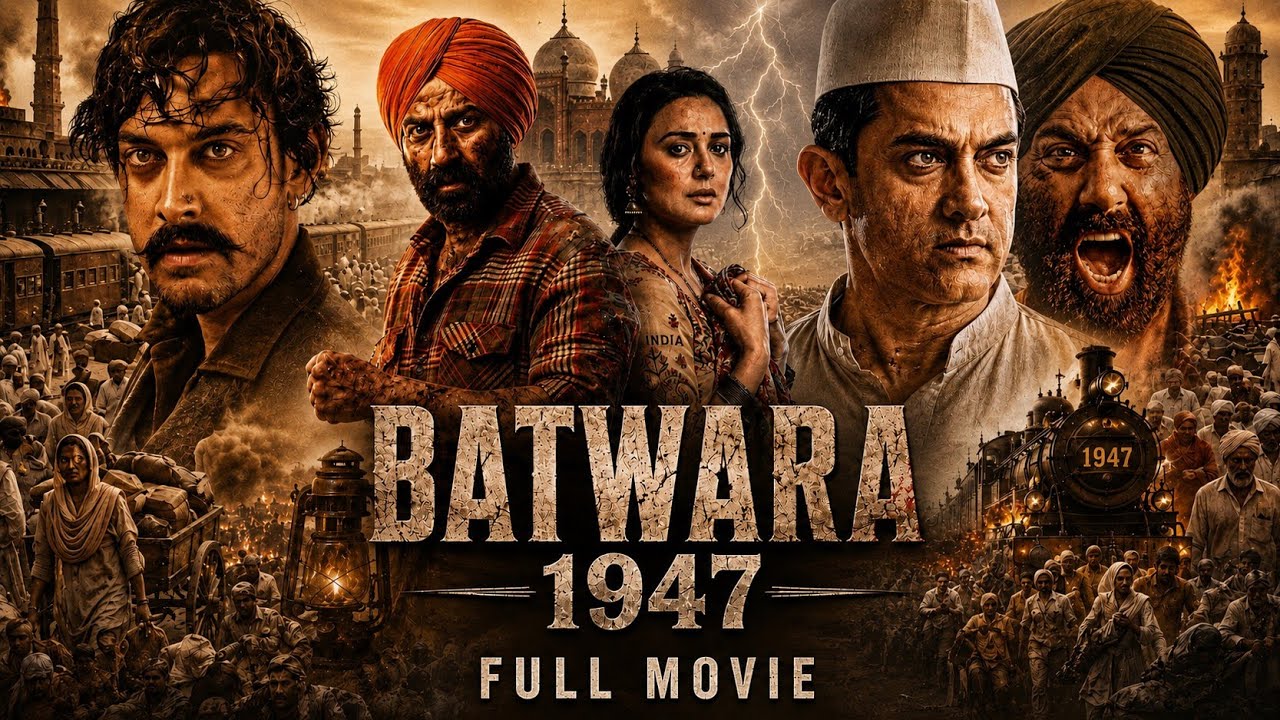 Batwara 1947 Full Movie 2026 I Lahore 1947 Full Movie I Sunny Deol | Aamir Khan I New Hindi Movie