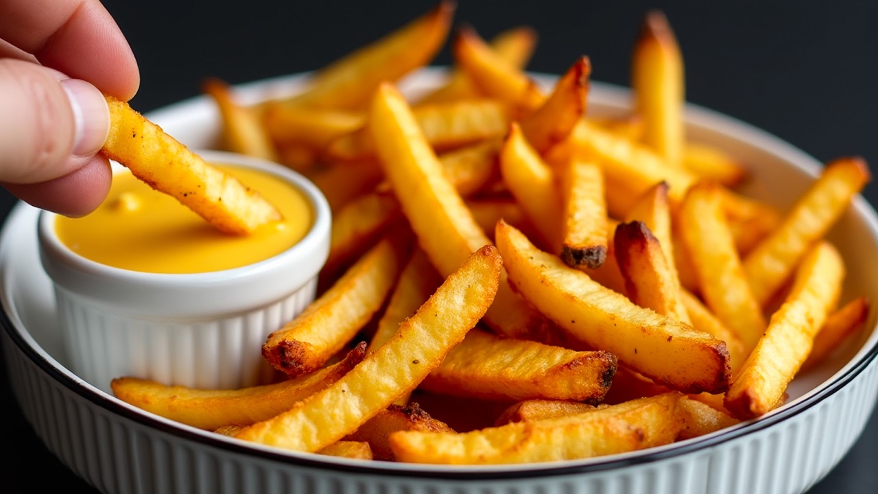 Pommes Frites NICHT FRITTIEREN! Neues Rezept in nur 5 Minuten! GOTT, WIE LECKER!