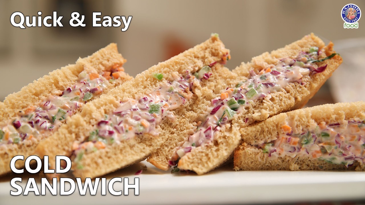 Tasty Cold Sandwich In Just 10 Mins | Summer Snack For Kids | Hung Curd Sandwich Recipe | Chef Ruchi