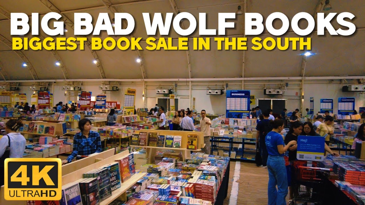 Big Bad Wolf Book Sale - Alabang 2024 | Walking Tour [4K UHD]