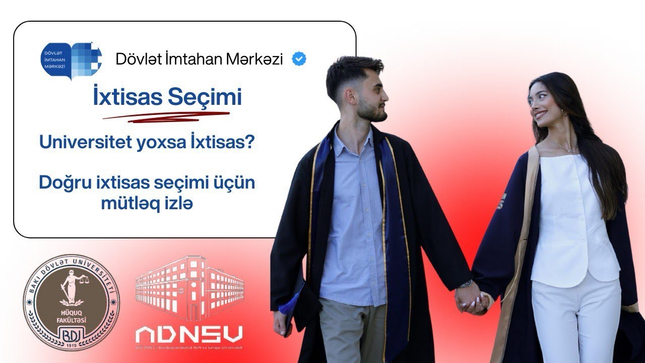 İxtisas Se&ccedil;imi Etmədən Bu Videonu M&uuml;tləq İZLƏ! &ndash; Universitet YOXSA İxtisas?