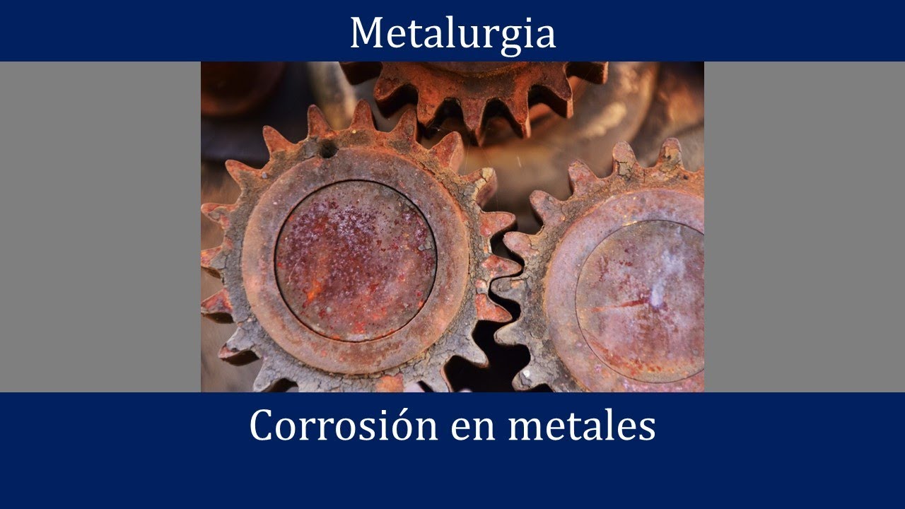 Corrosión en metales. Principios electroquímicos, tipos y prevención