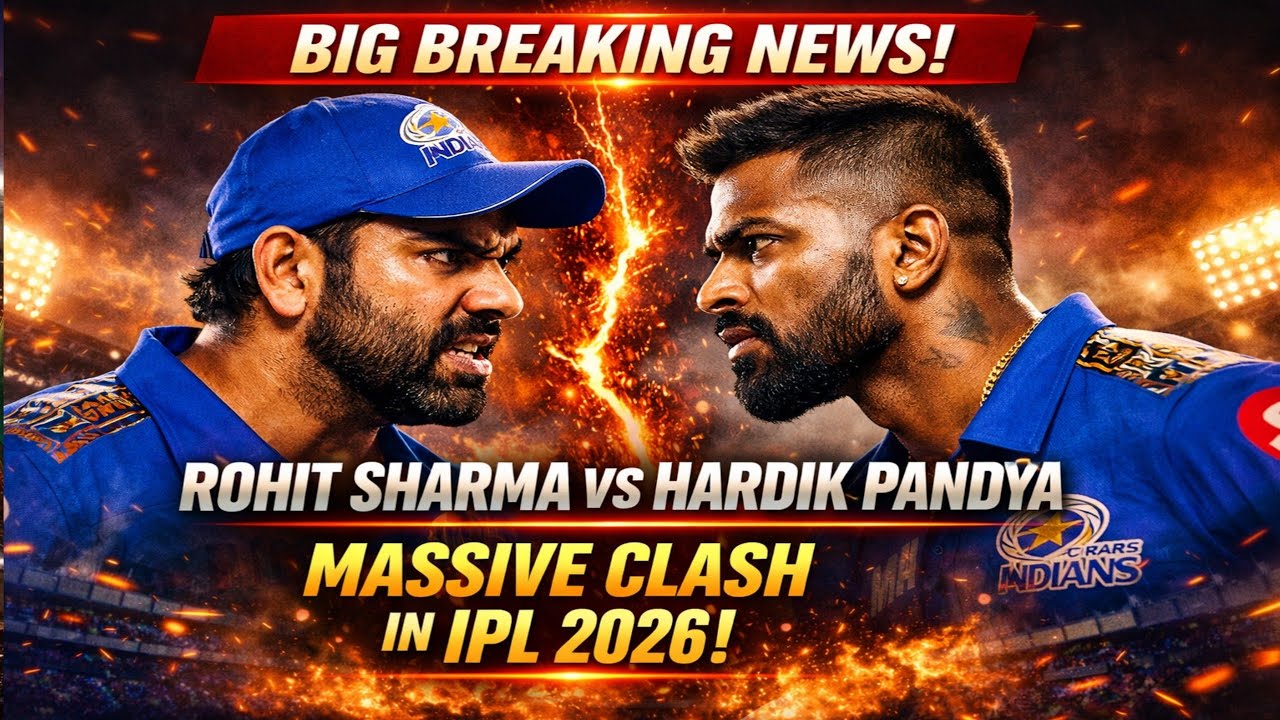 Big Warning for Rohit Sharma! Hardik Pandya Reacts Before IPL 2026 | Mumbai Indians Big Decision