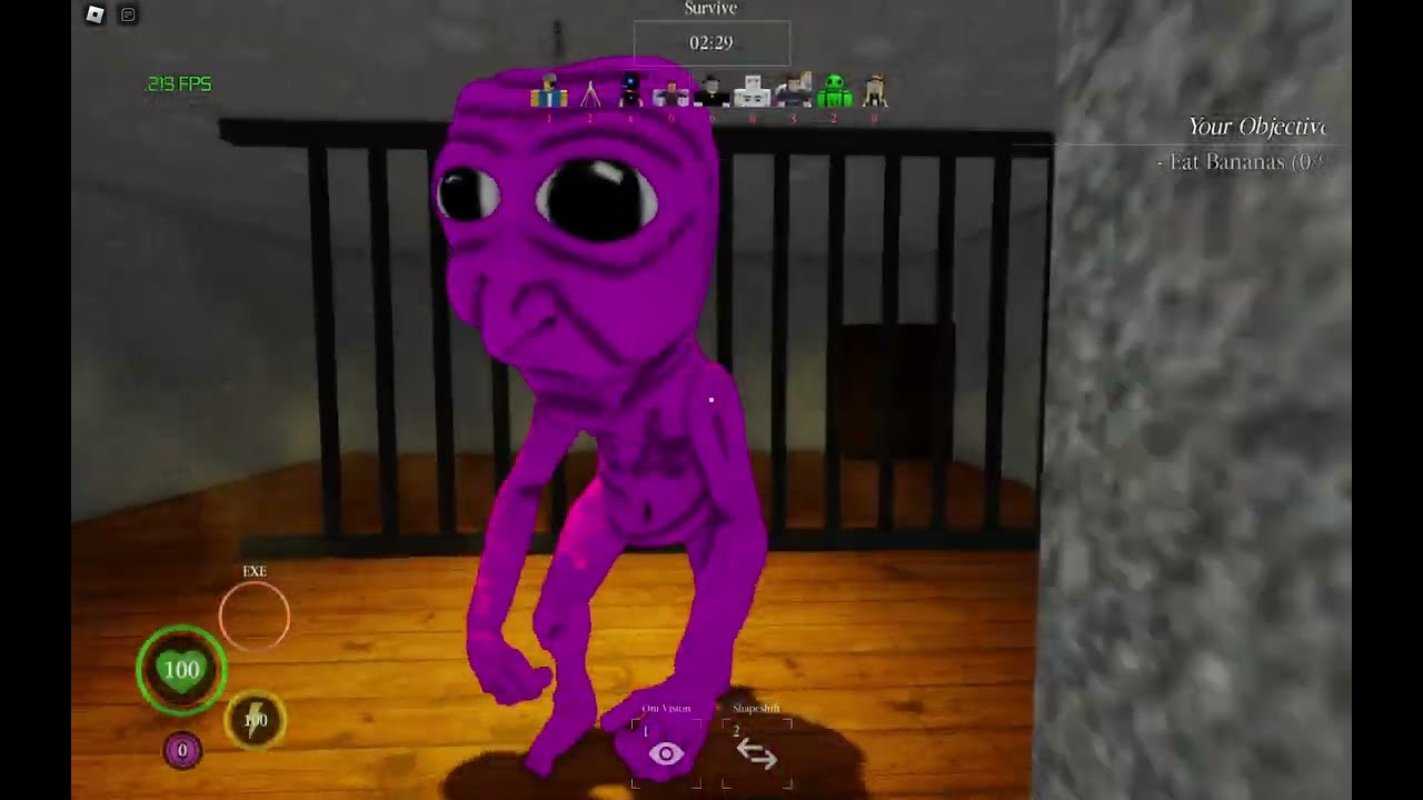 AO ONI PINKY SKIN GAMEPLAY (PILLAR CHASE 2)