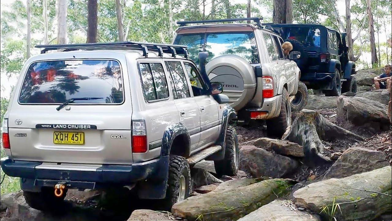 Jeep vs Nissan vs Toyota @ The Rock Garden Ourimbah