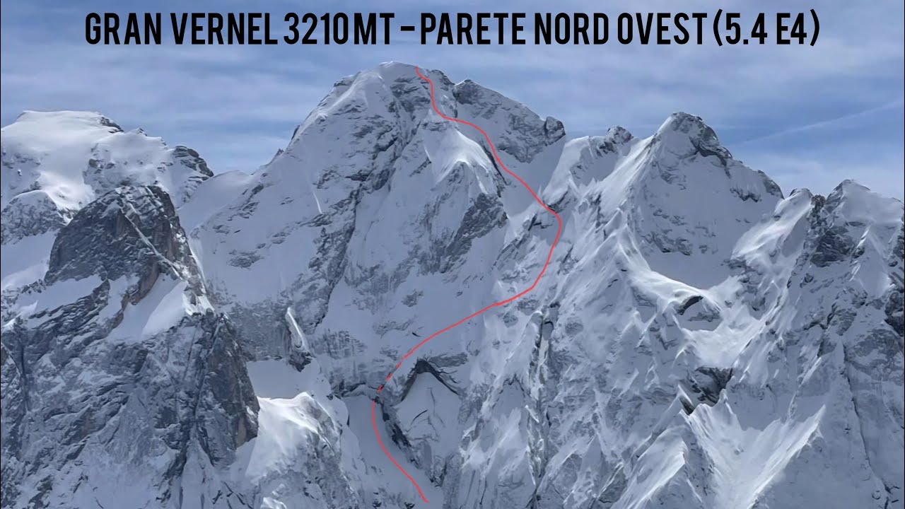Sci ripido in Marmolada - Parete nord ovest del Gran Vernel