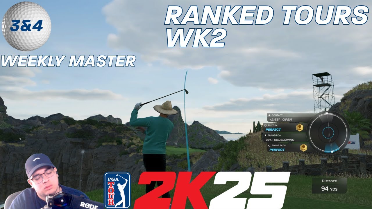 CAN WE WIN?! | Week 2 | Weekly Master 2K Ranked Tours | PGA Tour 2K25 | PS5