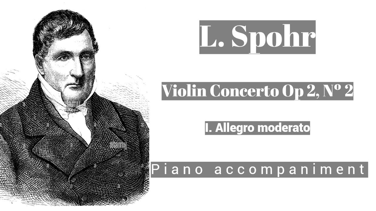 Spohr - Violin concerto Op 2 Nº 2, I mov - Piano accompaniment