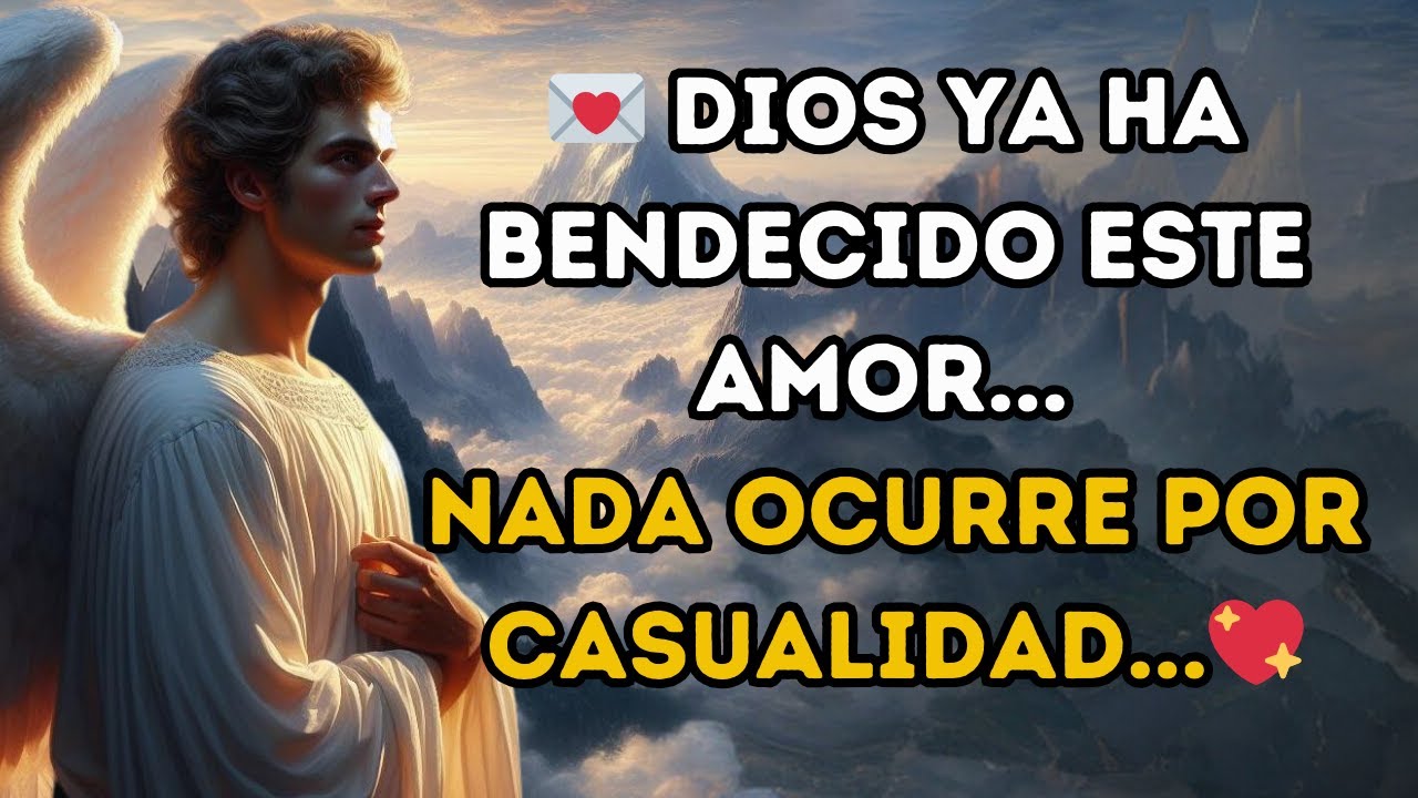 DIOS YA HA BENDECIDO ESTE AMO... Nada Ocurre Por Casualidad ...