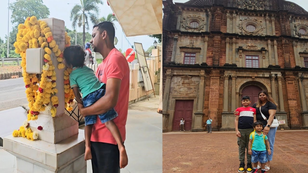 Went To Old Goa St Francis Xavier Chapel well | Holy Cross Shrine Bambolim | Fulancho Khuris 