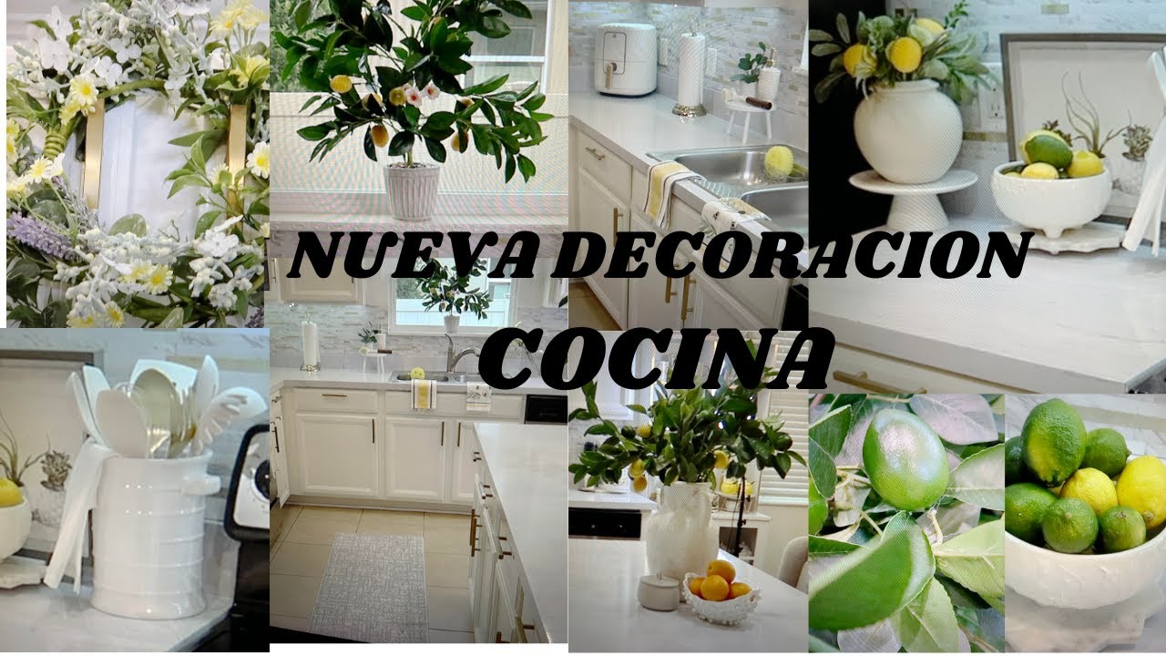 NUEVA DECORACIÓN DE MI  COCINA || DECORACIÓN  VERANO 2023 || IDEAS PARA DECORAR TU HOGAR  #dossier