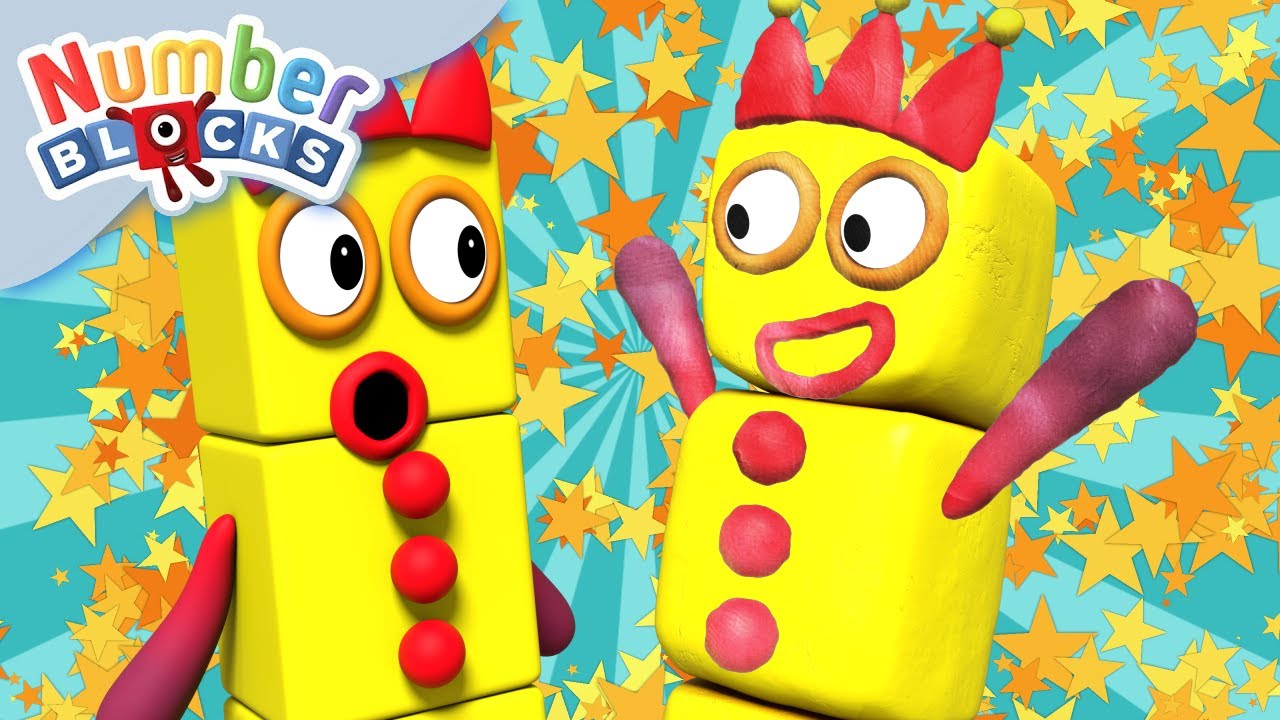 @Numberblocks- Make Your Own Number Three! 🛠✨| Numberblocks Crafts | Play-Doh