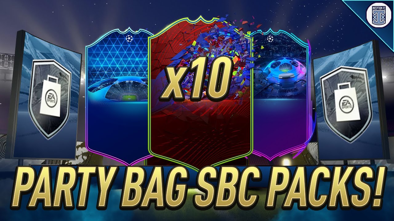 +1 MILLION COIN PLAYER PACKED! - X10 GUARANTEED PARTY BAG SBC PACKS - FIFA 21 ULTIMATE TEAM