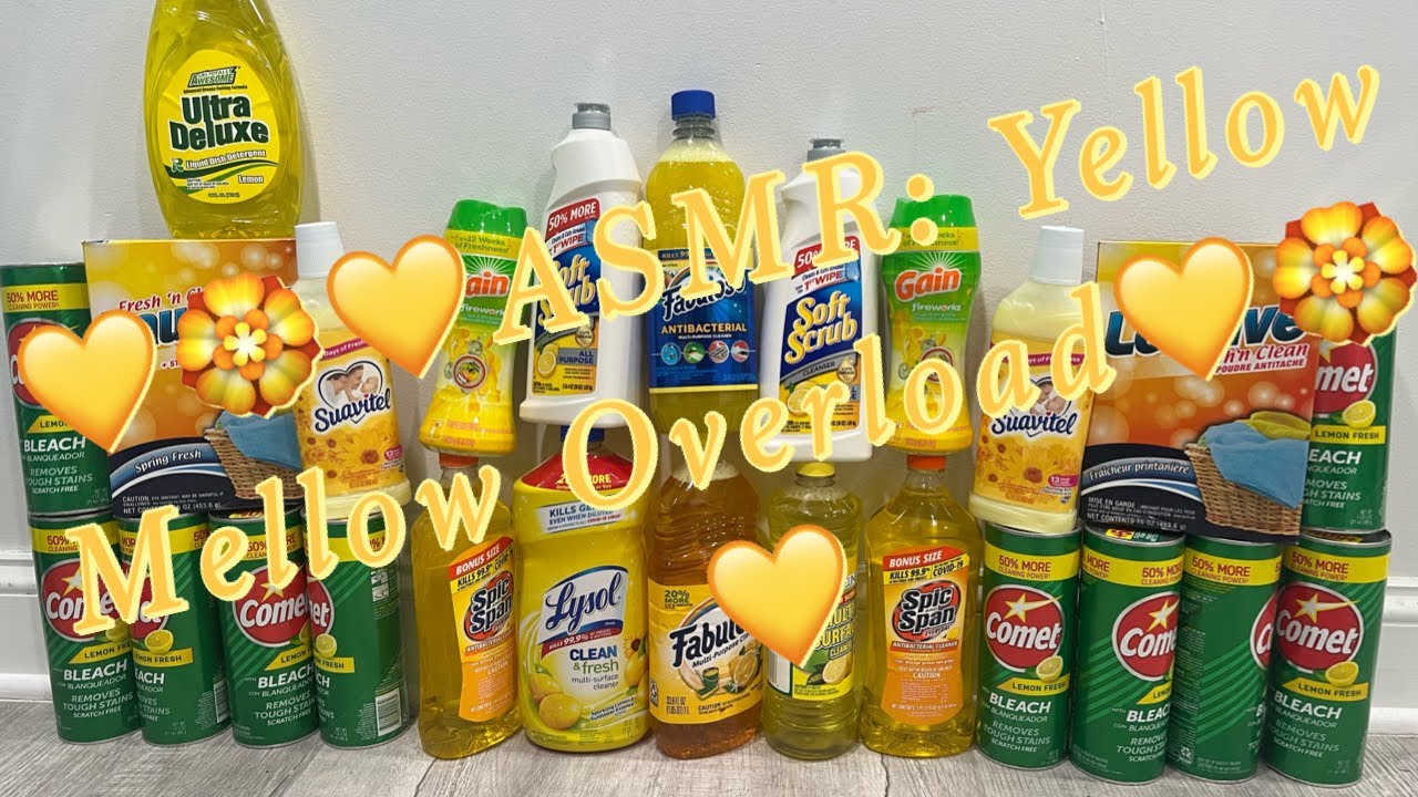💛🏵️💛 ASMR: Yellow Mellow Overload 💛🏵️💛