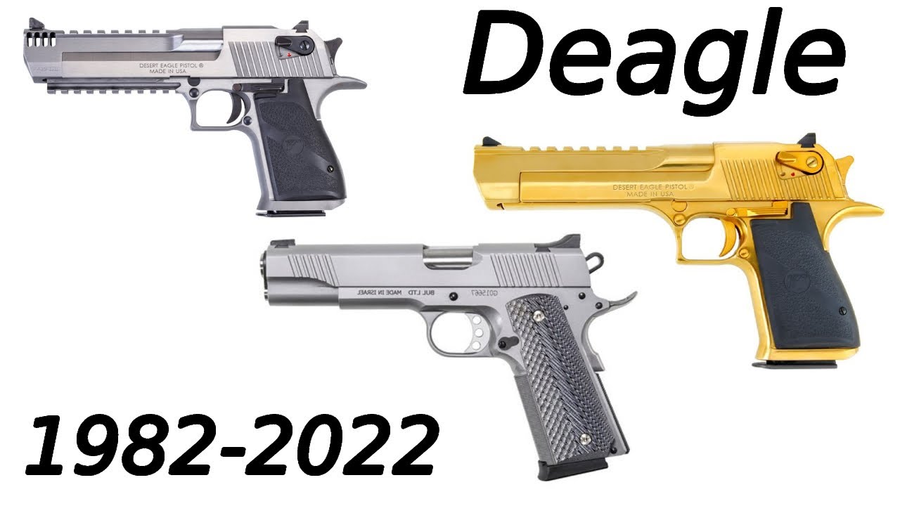 Evolution Of Desert Eagle (1982-2022)