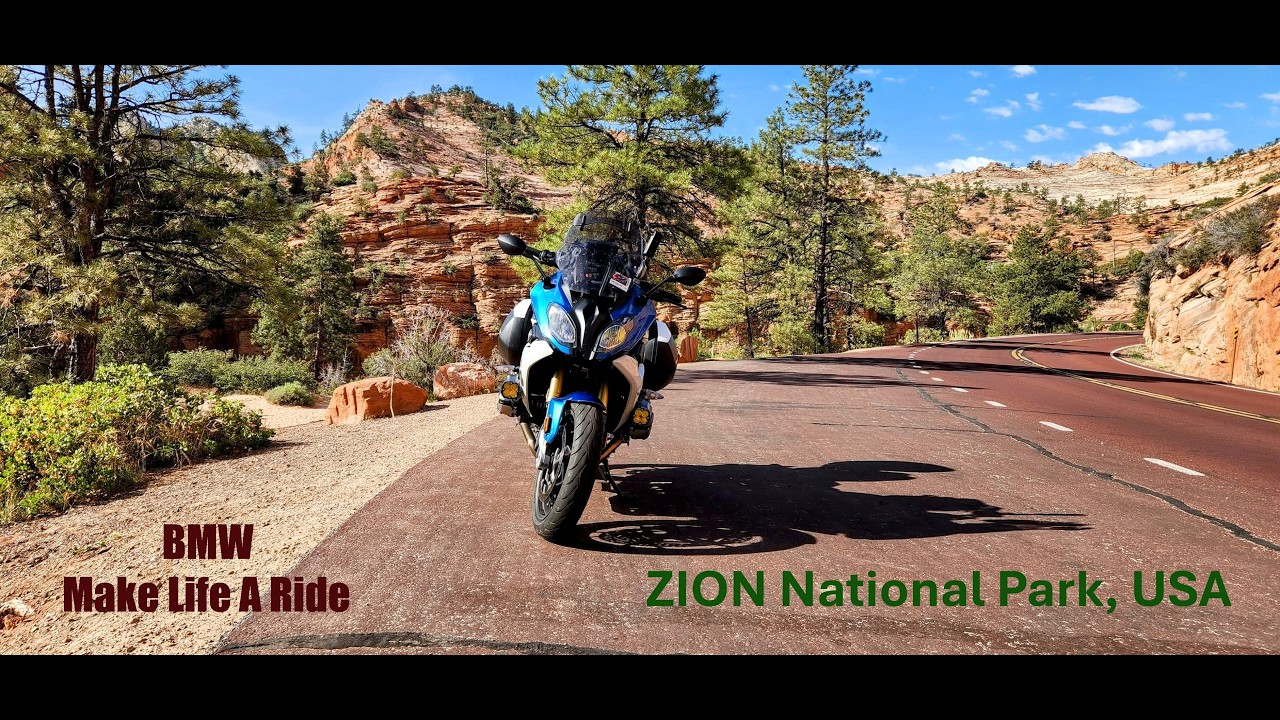 Day 16 - America the Beautiful ride.  Zion National Park, Utah, USA