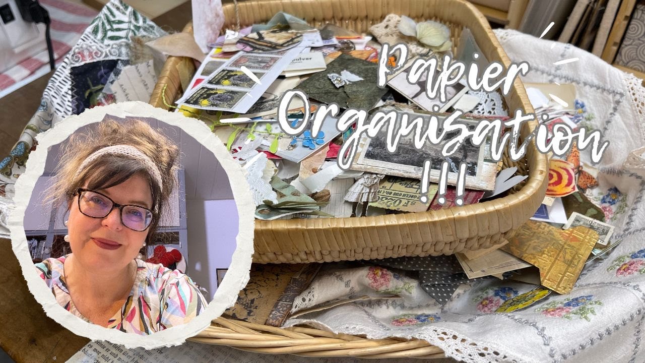 Kreatives Chaos bändigen Teil 2: Papiere organisieren, meine Methode‼️ Bollenhut Art ❤️