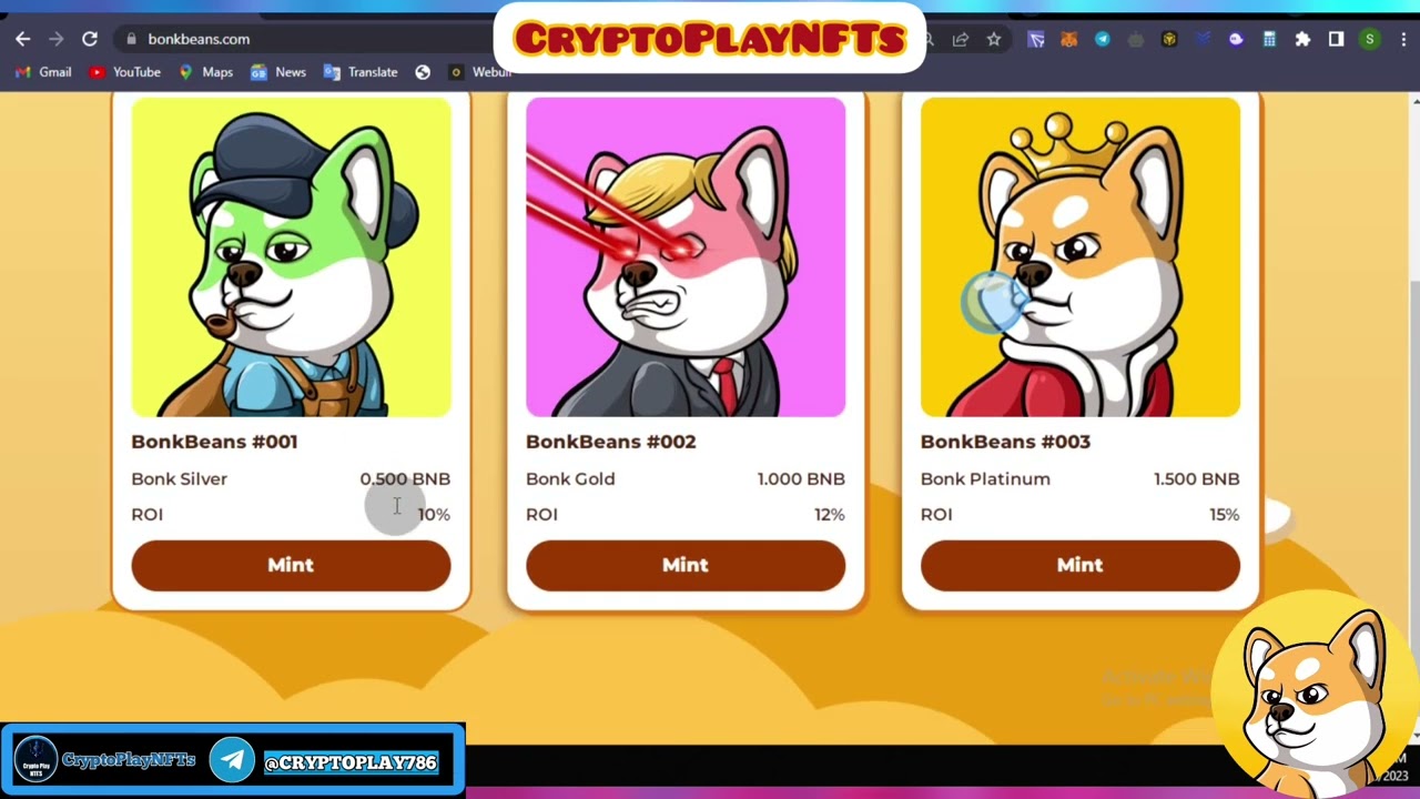 BonkBeans The Most Sustainable and Advanced bnb Miner to Date! Earn a Passive Income with BonkBeans