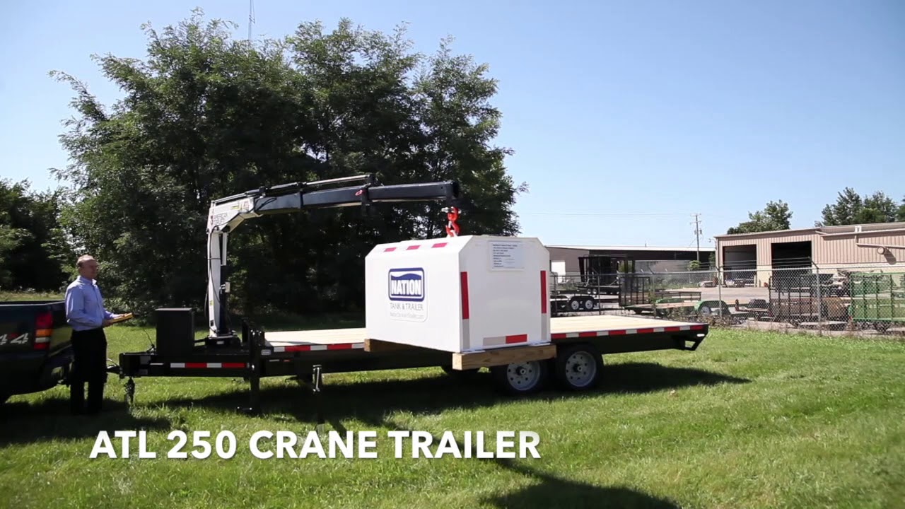 American Toplift ATL 250 Crane Trailer