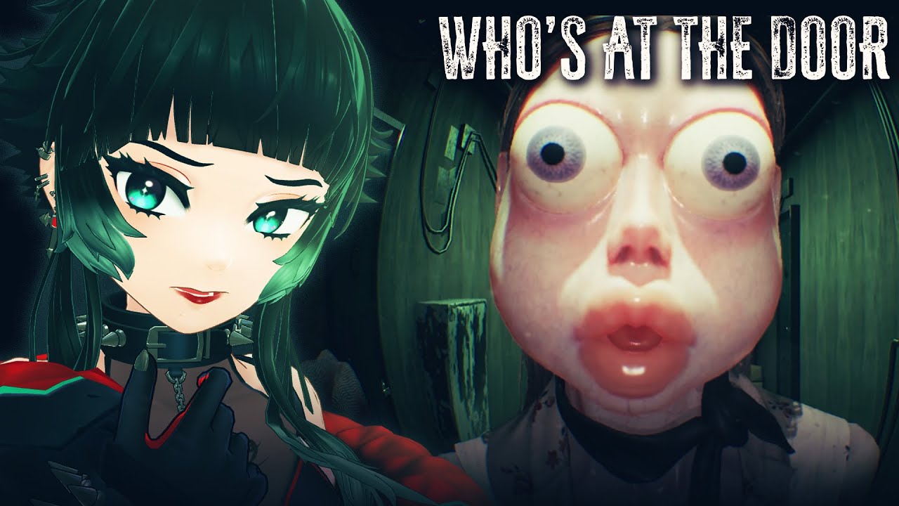 【 Who's at the door? 】ついにリリース！不気味な訪問者から薬を受け取る ８番ライクな幻覚探しホラーゲーム！ 【 人生つみこ 】