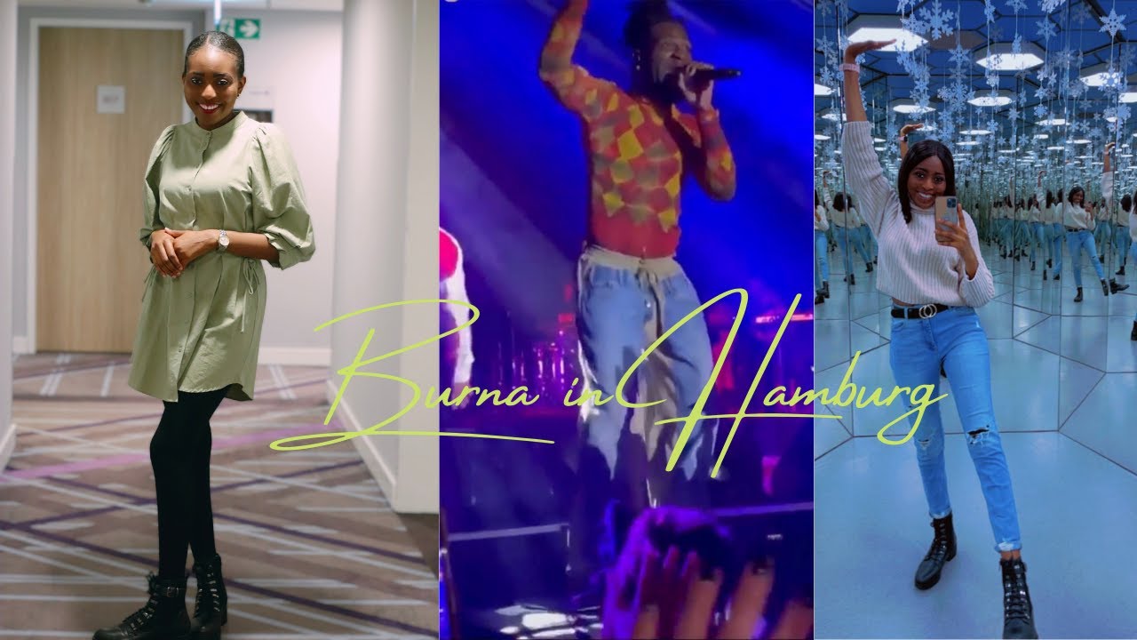 Burnaboy live in Hamburg // Vlogmas day 3