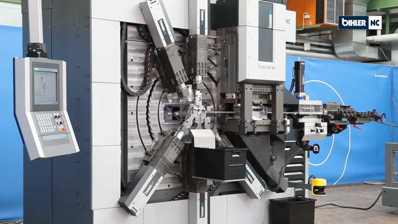 Bihler Servo-Stanzbiegeautomat GRM-NC (Multislide machine)