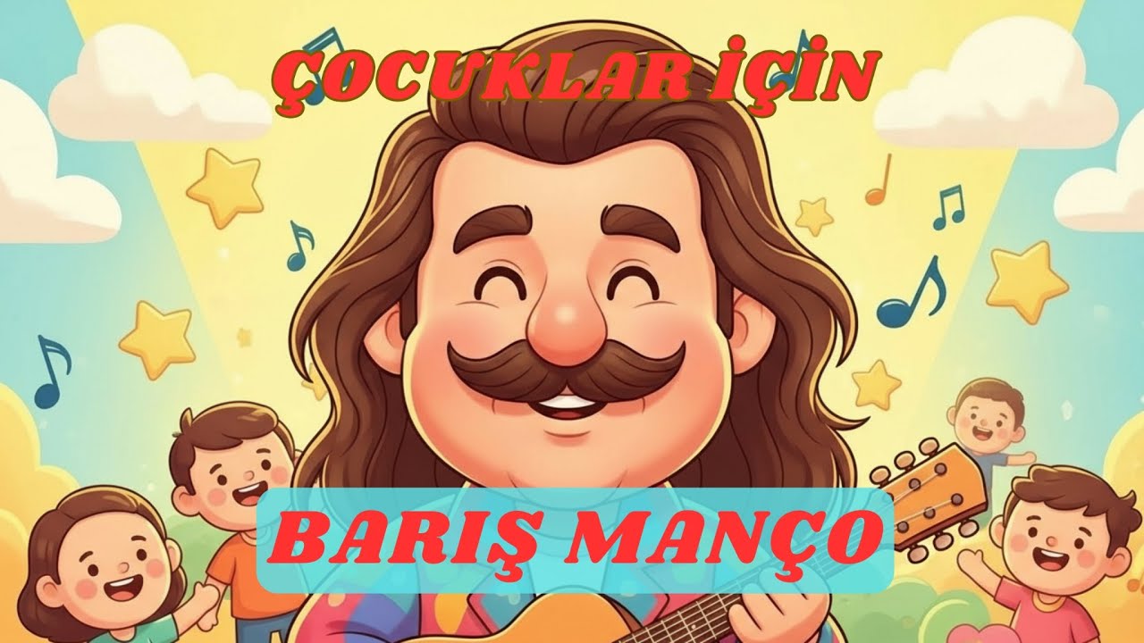 Barış Manço Kimdir? | Çocuklar İçin Eğlenceli Tanıtım 🎶