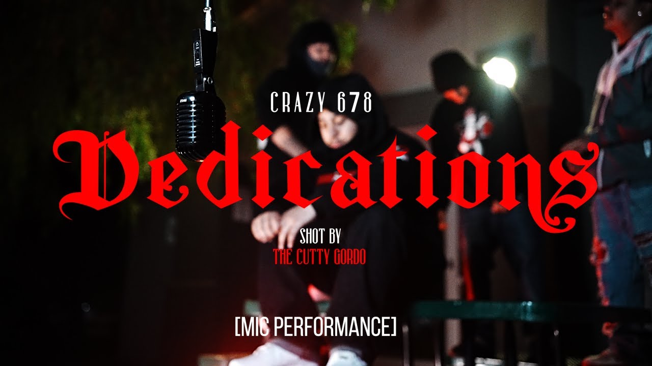 CR4ZY 678 -Dedications [Official Mic Performance]