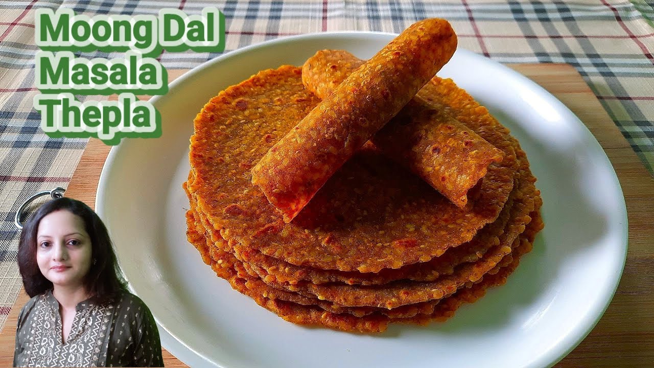 The Best Thepla Recipe - Moong dal masala thepla - Indian breakfast recipe