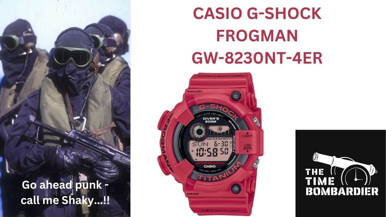 WATCH REVIEW CASIO G-SHOCK FROGMAN GW-8230NT-4ER!!