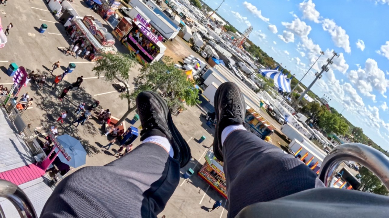 X-Drive Ride POV | Miami Dade Fair 2025