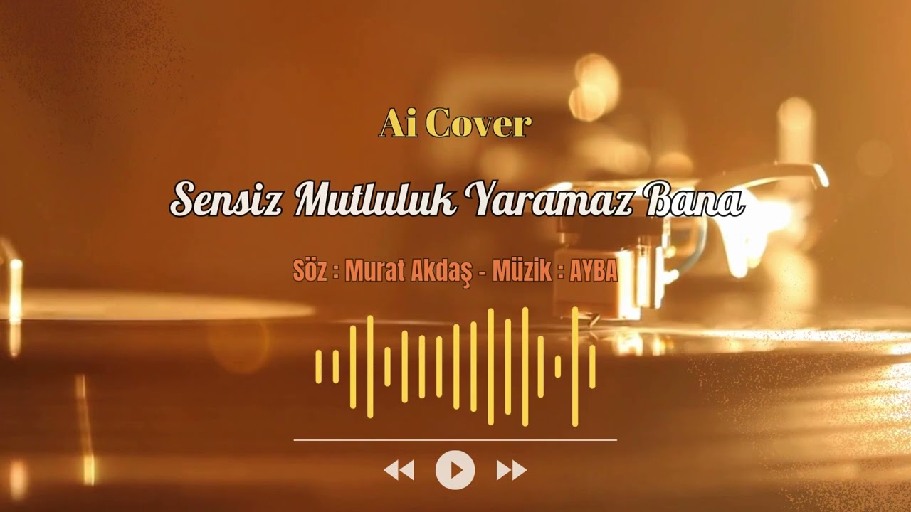 Murat Akdaş - Sensiz Mutluluk Yaramaz Bana - Ai Cover