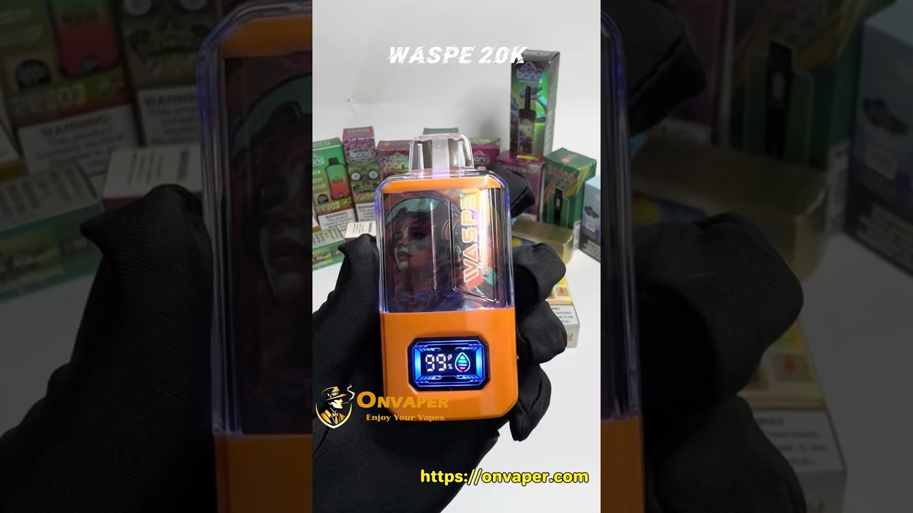 Waspe Box 20k Puffs Disposable Vape #puffs #disposablevapepen #smoker #vapeshop#onvaper