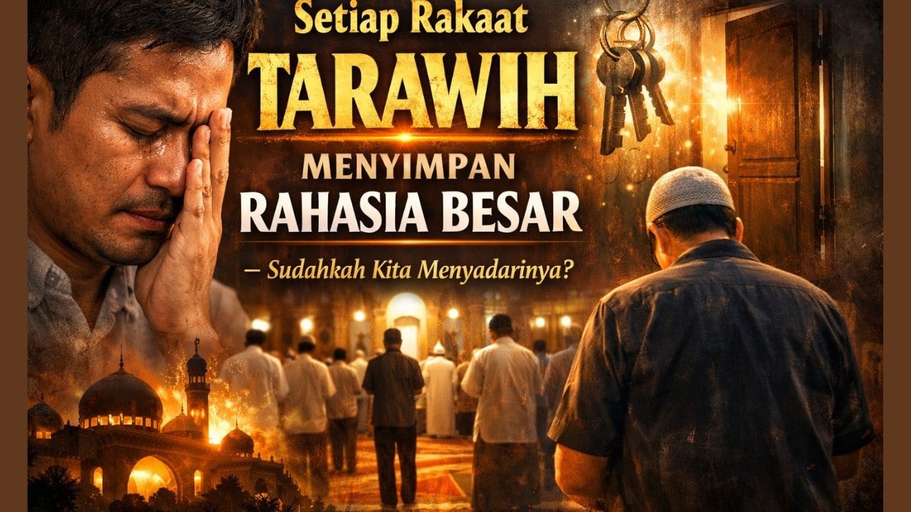 Setiap Rakaat Tarawih Menyimpan Rahasia Besar — Sudahkah Kita Menyadarinya?